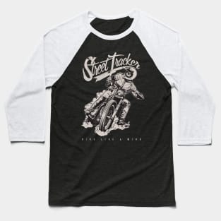 Skeleton rider Baseball T-Shirt